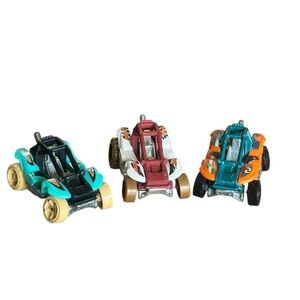 Mattel Power Sander Die Cast Off Road Dune Buggies Lot of 3